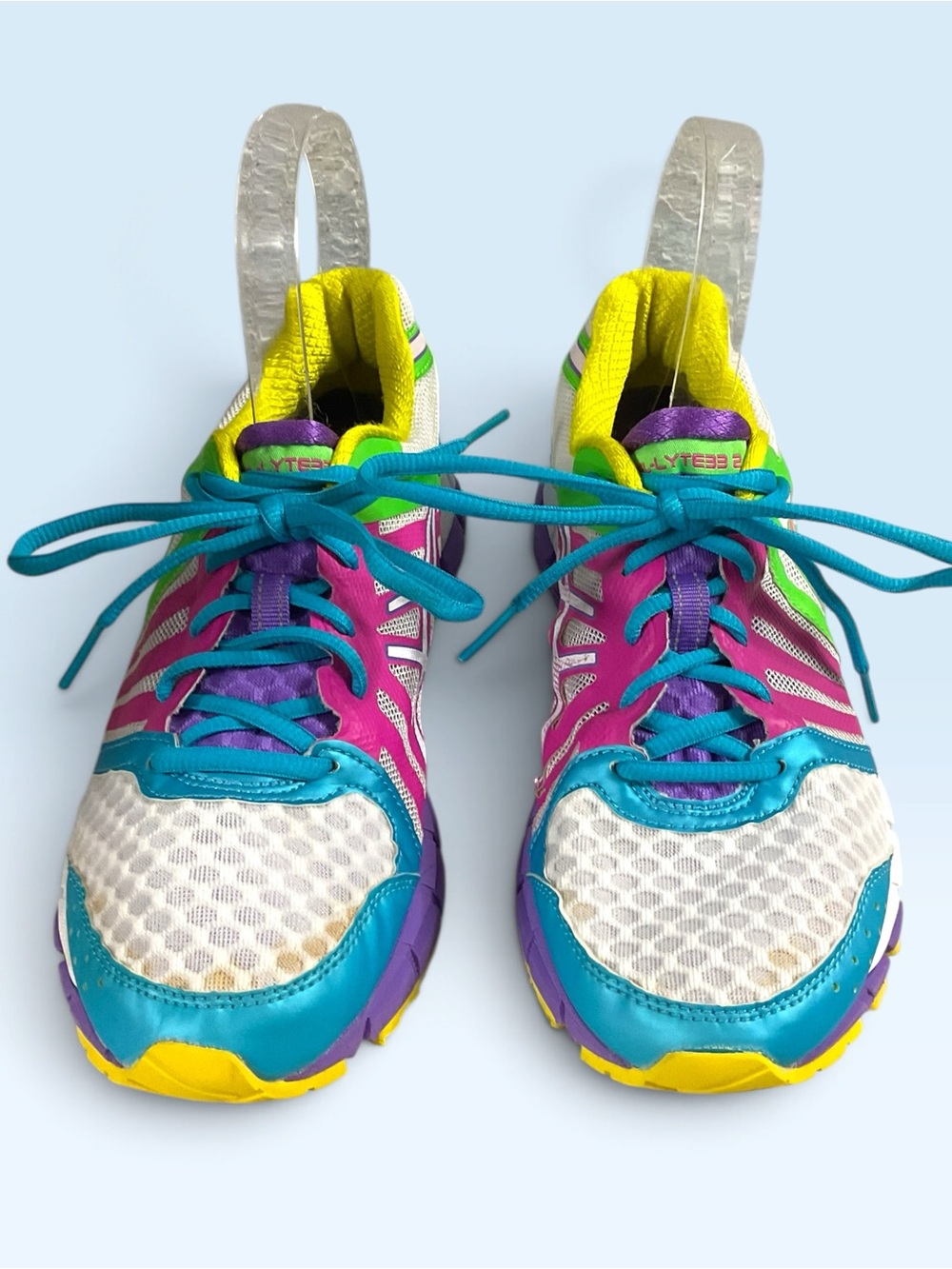 Women's Asics Gel-Lyte32 Running Shoes Vibrant Multicolored Size 7.5